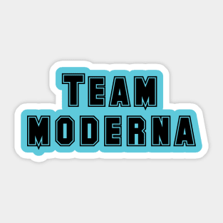 Team Moderna Sticker